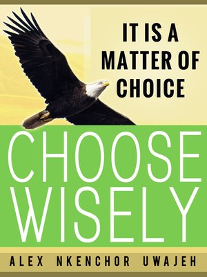 cover image of It is a Matter of Choice